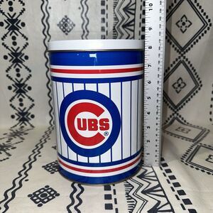 MLB Vintage Salted Peanut Can Only, Baseball‎ Chicago Cubs Empty Tin Can